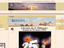 Tablet Screenshot of 3emillenaire.fr